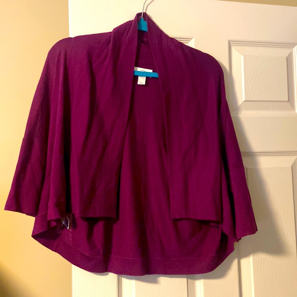 Ann Taylor purple sweater